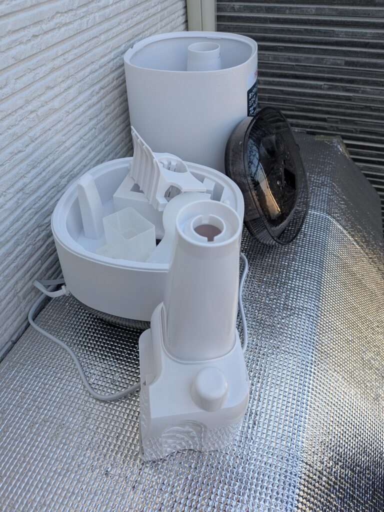 よく乾燥させる