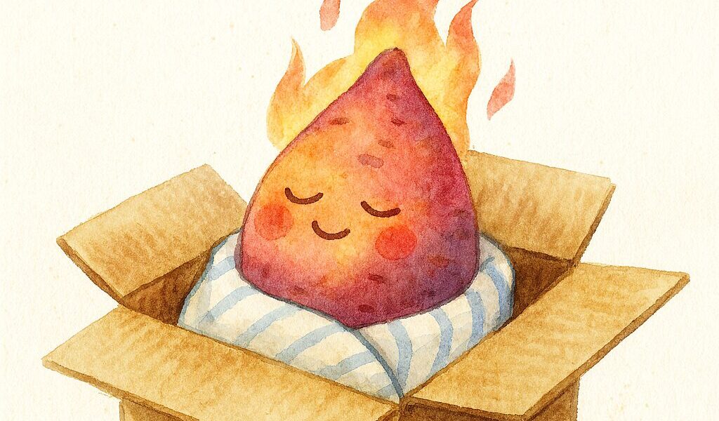 サツマイモ追熟