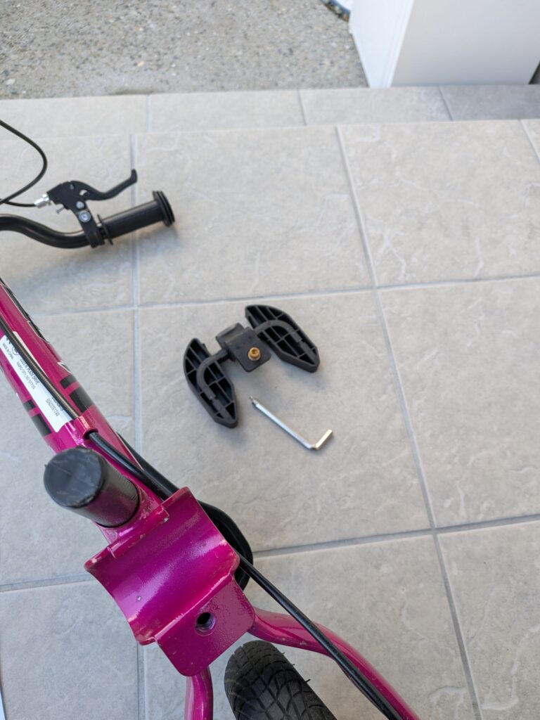 フットステップの取り外し