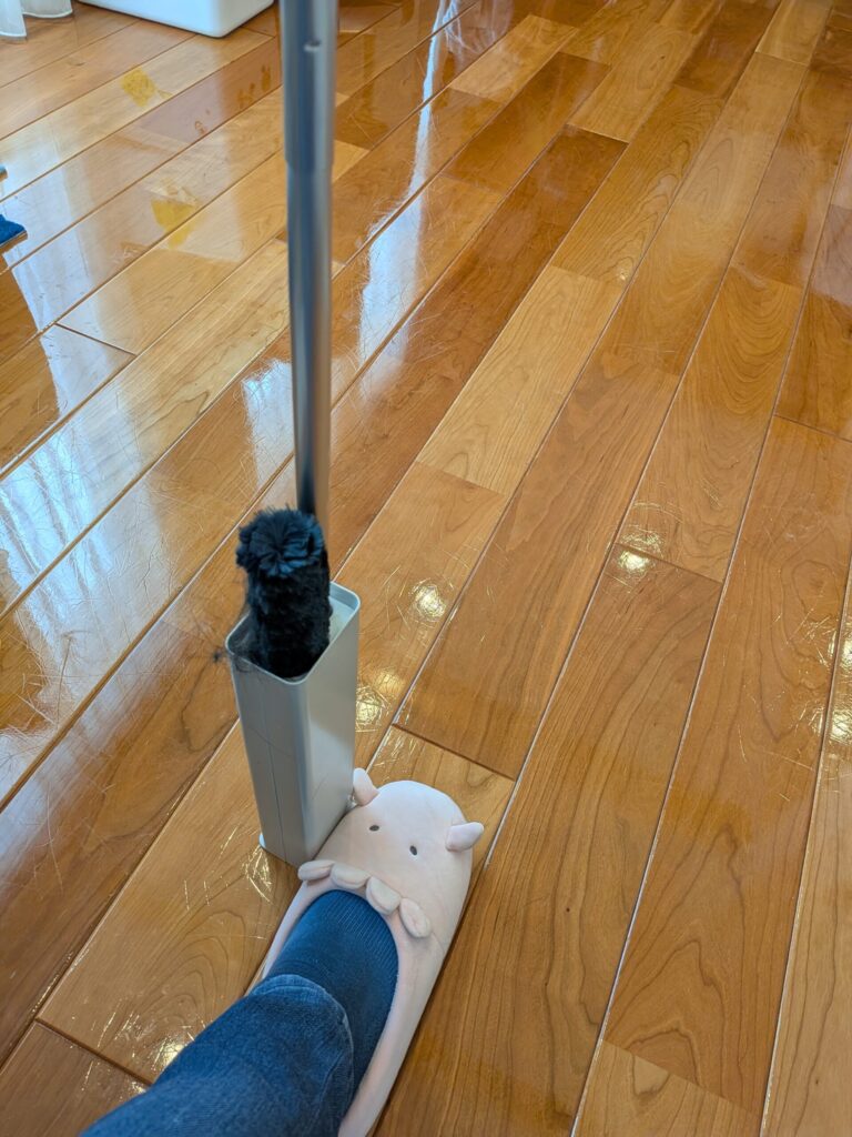 ブラシのクリーニング