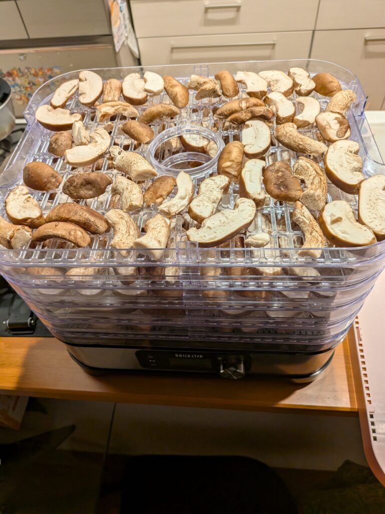 トレイにセット