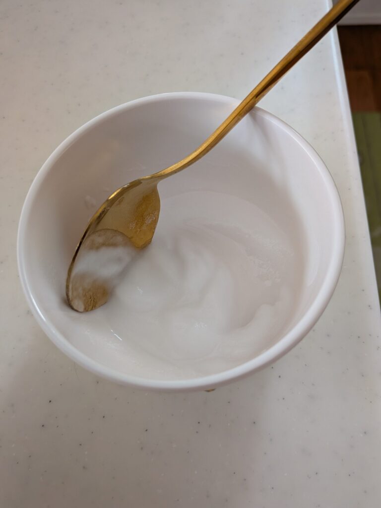 重曹ペースト作成