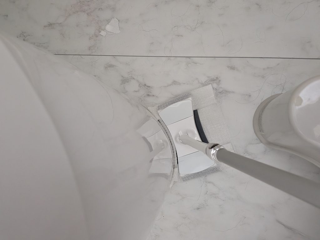 トイレお掃除風景
